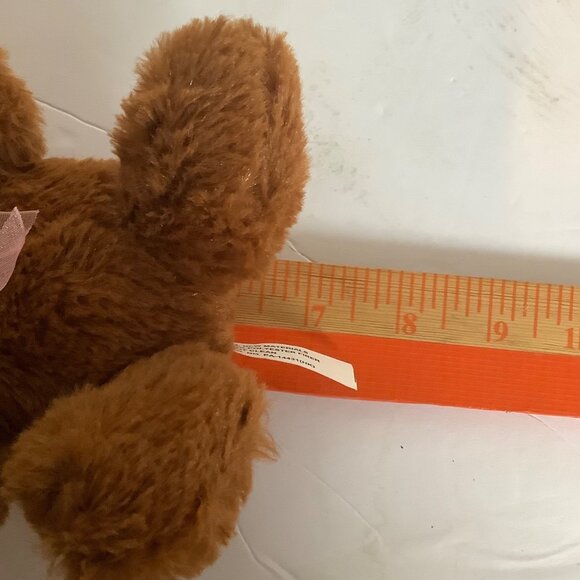 Tom's Toy International Easter Bunny Rabbit Plush Toy Fuzzy 6.5" Stuffed Animal - Picture 5 of 5